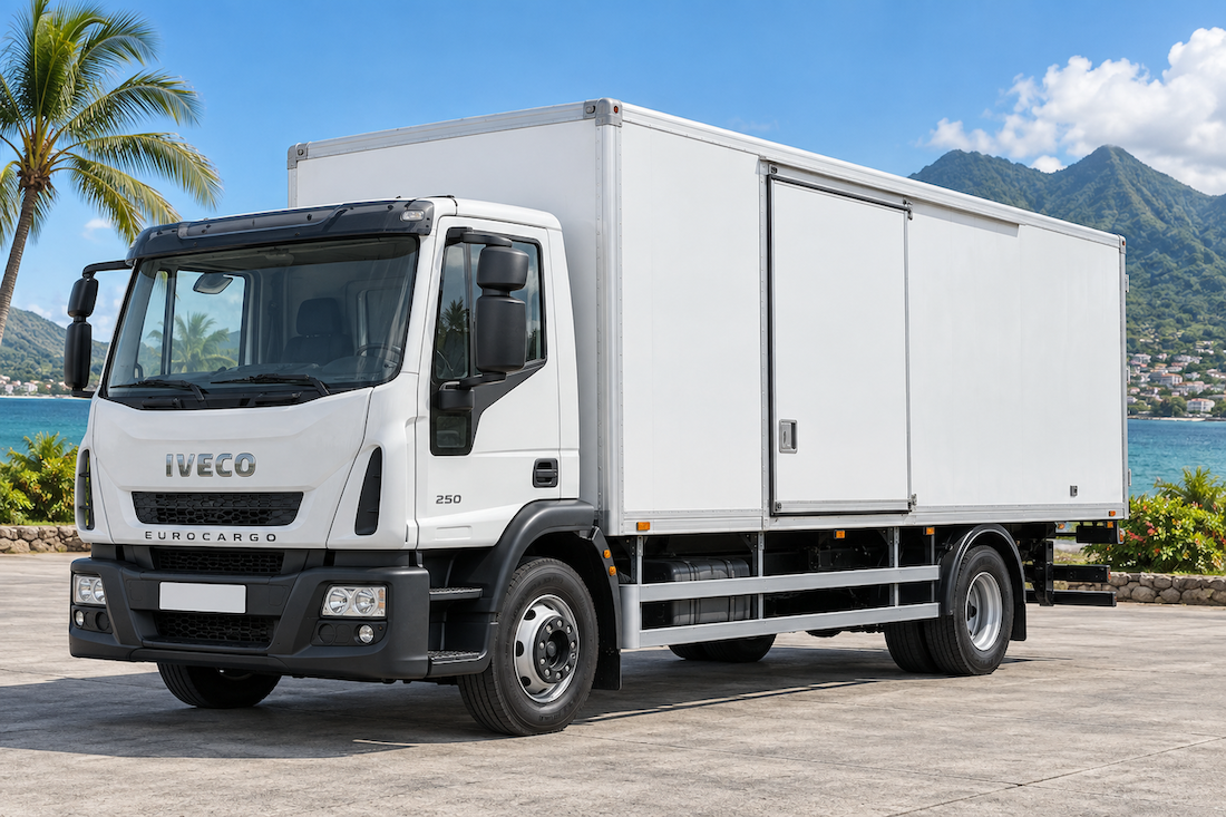 Iveco Eurocargo 250 — Fourgon sec 12 palettes